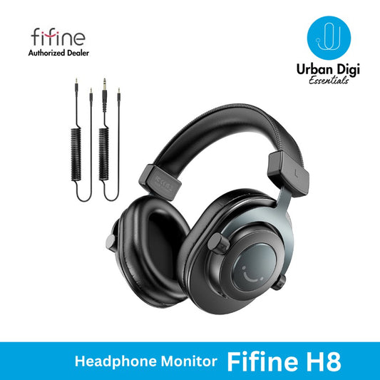 Fifine H8 - Headphone Monitor Professional buat Recording, DJ, Gamers, Podcast, Live Streaming