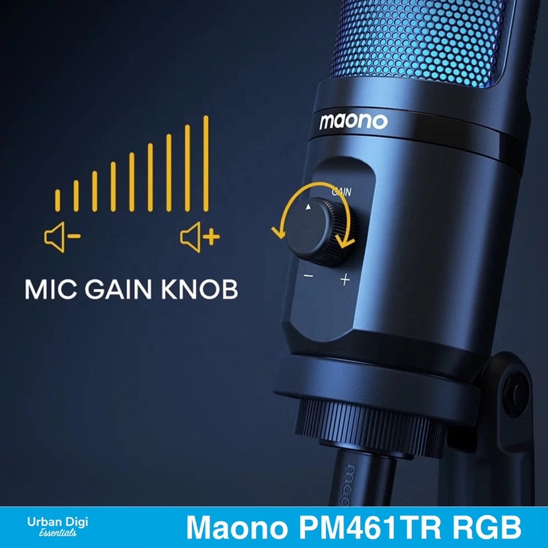 Maono AU-PM461TR Desktop Studio USB Mic 192Khz - 24 Bit